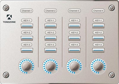 Контролен панел с копчета и бутони